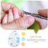 Ipetboom Trimmer Electric Nail Cartoon Dino Design Grinding Safe Nail Care for Toddlers for Manicure and Pedicure