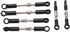 VGEBY RC Tie Link Rods Set for WLtoys 124016 124017 124018 124019 144001 144002 Remote Control Car