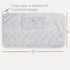 Nora's Nursery Portable Baby Diaper Changing Pad Mat - Waterproof, Machine Washable, One-Hand Closure, Unisex Design