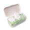 Eiszhjk Wipes Dispenser Compatible with Huggies Flip-Top Pack, Clear Refillable Wipe Container, Reusable