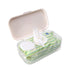 Eiszhjk Wipes Dispenser Compatible with Huggies Flip-Top Pack, Clear Refillable Wipe Container, Reusable