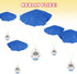 ArtCreativity 24-Pack Mini Astronaut Paratroopers - Durable Parachute Toys for Kids, Space-Themed Party Favors