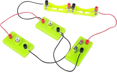 DIY Parallel Series Circuit Learning Kit for Kids - Educational Physics Experiment Tool for Basic Electricity Study