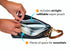 Bumco Diaper Clutch - Portable Wipes Dispenser & Baby Travel Essentials, Airtight Refillable Wipes Container, Diaper