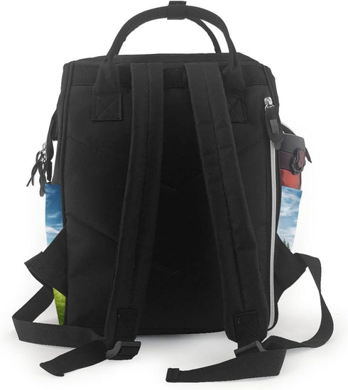 DWVTSLH Backpack Mummy Backpack Golf Course Lawn Diaper Bag Multifunction Nappy Bags Waterproof Large Capacity Travel