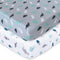 Crib Sheets for Boys or Girls 2-Pack, Fitted Crib Sheet 52'' x
