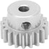 VGEBY RC Car Motor Gear, 19T Remote Control Car Pinion Motor Gear for WLtoys 124016 124017 144010 Wltoys Pinions