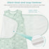 1.0 0-6 Baby Swaddle Sleep Sack, Tog New-Parent-Friendly Swaddle for Newborns & infant Months Baby Wearable Blanket