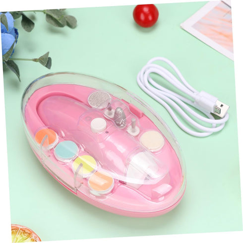 Trimming Nail for Boy Girl Electric Nail Clippers for Boys and Girls Toddlers Newborns Night Light for Parents
