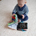 Lamaze Colorful Journey Caterpillar High Contrast Baby Book, Soft Fabric, Baby Sensory Toys