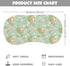 JoyframeAI 5 Pack 9.8X19.6 inches Sloth Baby Burp Cloths for Boys Girls, Soft Cotton Large Burp Rags with Cute Sloth
