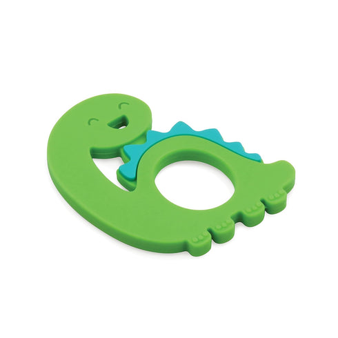 Bumkins Baby Teething Freezer Toy Keys Rings, Soft Flexible Silicone Pacifier, Safe