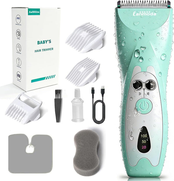 Baby Hair Clippers, Coldless Quiet Hair Trimmer Shaver for Toddler Children with