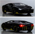 BDTCTK 1:32 Lambo LP770 Car Model Toy - Child Sound and Light Pull Back Car for Kids Gift (Black)