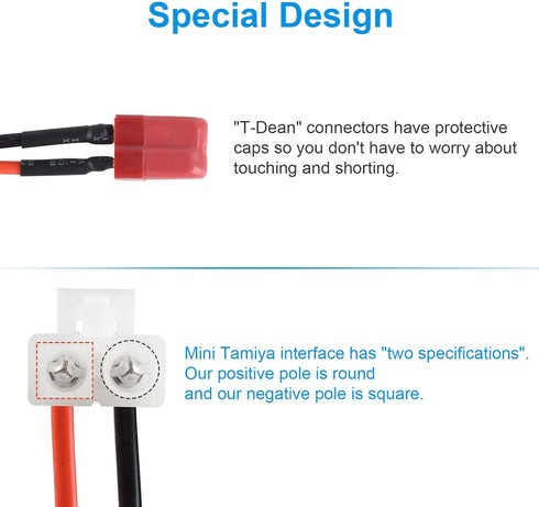 Generic 8 1 XT60/ 4.0mm XT60, EC3, (4.0mm RC Lipo Battery Charger Adapter Connector Splitter Wire in Universal