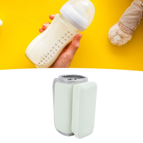 Denash 6000mAh Battery Fast Heating Milk Heat Keeper Sleeve Bottle Warmer with Precise Temperature Control Insulated