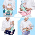 Lightweight Green Baby Hip Seat Carrier with Pockets