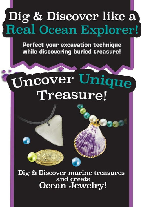 30 ArtSkills Epic Lab Dig Kit, Ocean Discovery STEM Treasure Hunting Science Kit Arts & Crafts Activity, Assorted