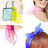 Colovis Square Dance Scarves, 48 Pcs Juggling Scarf Props Magic Trick Silk Scarves for Music Movement (12 Colors)