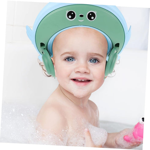 Shampoo Cap Baby Bath Hair Washing Hat | Toddler Shower Visor Shower Cap | Kids Hair Washing Station for Sink Shower