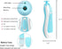 Trimmer Electric Baby Nail for Newborn Infant Toddler or Adults Toes Fingernails Care (Blue)