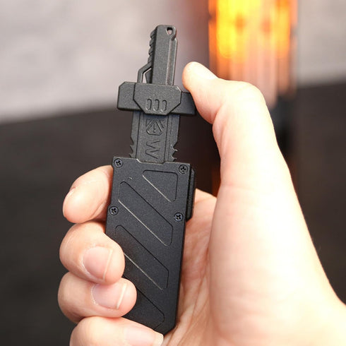 KDEDC Sky-Breaker Sword Fidget Slider, Metal Fidget Sword EDC Fidget Toys for Adults, Portable Stress Relief Toy
