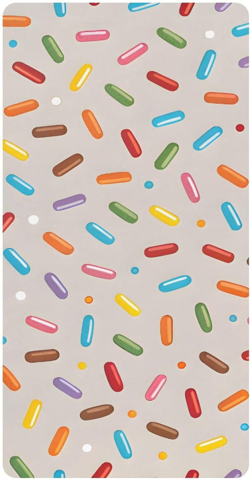 CZXW Cartoon Sprinkles Crib Sheets Fitted 52" x 28" Natural Cotton Soft &