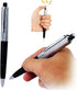 Silver Shock Pen, Lightweight Prank Item, Interesting Shocking Practical Joke Toy for Outdoor Gag Games