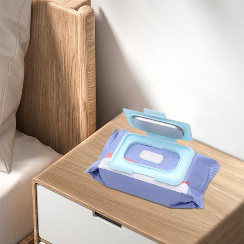 Glomora Baby Wipe Warmer, Wipe Warmer Thermostat Temperature Double Layers Cover Portable USB Wet Wipe Heater