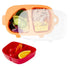 Kids Divided Plate, 3 PCS (Plate with Lid and Inner Dish), Toddler Dishes Tableware, Dishwasher-Safe Baby Feeding