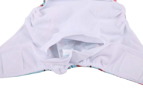 Sigzagor Baby Pocket Cloth Diaper Nappy Hook and Loop (Squirrel Hedgehog)