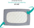 2 Pack 52" 28" Crib Mattress Protector Waterproof Crib Sheets Fitted Gray Quilted Toddler Mattress Pad Cover x Machine