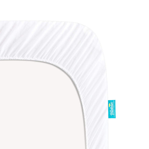 2 Pack Crib Sheets Fitted, Crib Sheet Fits for Standard Crib Mattress, Toddler Sheets for Baby Boys & Girl
