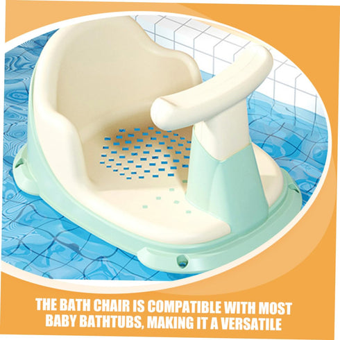 SUPVOX Bath Chair for Anti-Slip Design Ergonomic Soft Material Sit-up Shower Seat Compatible with Bathtubs for Safe