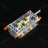 TEESE 55pcs Crankshaft-Engine-Accessories-Kit with Connecting-Rod-Cylinder-Head, Compatible with Technic-Parts for MOC