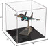 A+ DESIGN (16x13x14in; 40x33x35 cm) Clear Acrylic Display Case Assemble Collectibles Box Alternative Glass Case