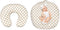 DILIMI Nursing Pillow Cover and Newborn Lounger Cover for Babies, Infant Lounger