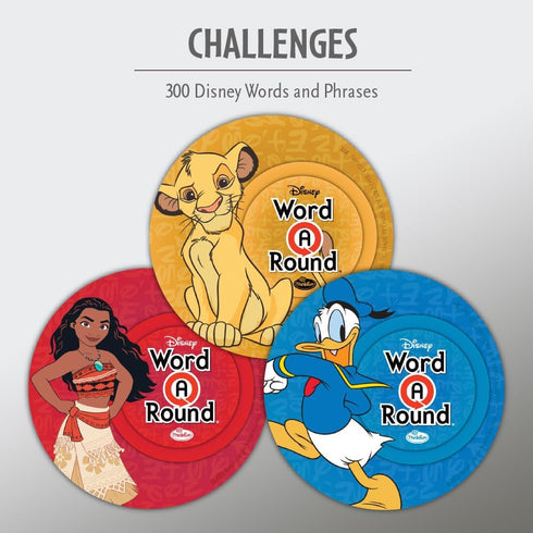 ThinkFun Disney WordARound Trivia Game Read The Word Around The Card for Ages 10+