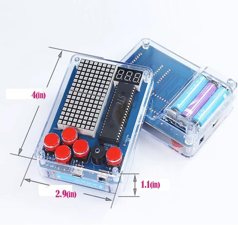 Gikfun DIY Retro Classic Electronic Soldering Kits, 4 Retro Classic Games for Middle/High School Projects