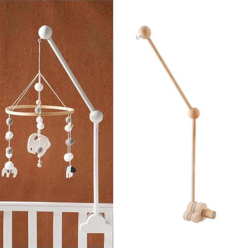 Hanging Wooden Baby Crib Mobile Arm, Baby Mobile Holder Arm, Mobile Arm