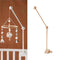 Hanging Wooden Baby Crib Mobile Arm, Baby Mobile Holder Arm, Mobile Arm