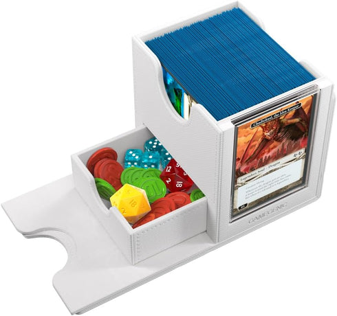 Gamegenic Sidekick Pro 100+ XL Convertible Deck Box with Secure Card Storage and Magnetic Closure