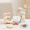 Giant bean Wooden Toy Mixer, Kids Play Kitchen Accessories, Pretend Play Toy