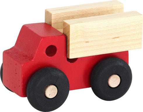 Mites Wooden Cars Set, Made in USA, Set of 6