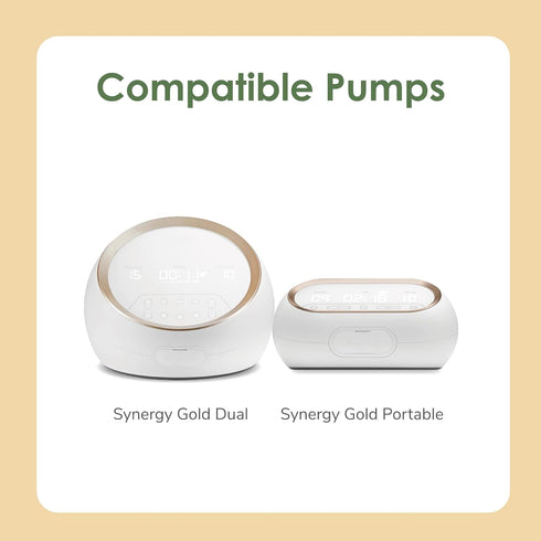 S1 S2 Maymom Tubing Adapter Compatible with Spectra Synergy Gold Dual Adjustable Electric Breast Pump; Pump Parts