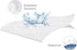 2 Pack, 17'' 33'', Bassinet Mattress Pad Cover Waterproof, Quilted Mattress Protector Sheets Fits All Mainstream
