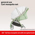jiahesuw Strollers Net Breathable Full Coverage Baby Net for Baby Carriers Pushchair Pram Pushchair Canopy