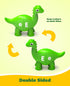 26PCS 18M+, 3 4 5 Dinosaur Alphabet Learning Toys for Montessori Educational Toys for Year Old, Toddlers Preschool
