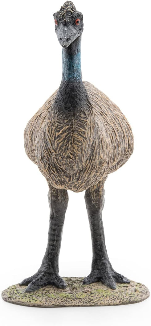 Papo Hand-Painted Emu Figurine, Wild Animal Kingdom Collectible for Children, Suitable for Boys and Girls 3+