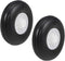 uxcell Tire and Wheel Sets for RC Airplane, PU Sponge Tire with Plastic Hub, 1.25" 2pcs